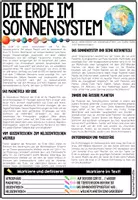 Vorschau - Unterrichtsreihen - Die Erde im Sonnensystem Infomaterial & Arbeitsblätter - Planeten, Sterne, Tag und Nacht uvm. - Seite 3