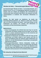 Vorschau - Spiele - Kennenlernspiel "Würdest du lieber?" - Seite 1