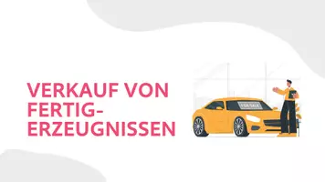 Vorschau - Arbeitsblätter - Verkauf von Fertigerzeugnissen - Seite 1