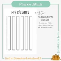 Aperçu - Préparation de séquence / Séquence complète - Livret de calcul mental avec correction - Page 2