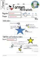 Vorschau - Unterrichtsreihen - Word Formen, WordArt & Textfelder | Merkblätter mit Lösungen | Informatik - Seite 3