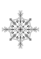 Vorschau - Mal- und Bastelvorlagen - Abstrakte und florale Mandalas zum ausmalen und kreativen Gestaltung - Seite 1