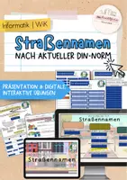 Vorschau - Arbeitsblätter - Straßennamen DIN5008:2020 - Wirtschaft und Kommunikation - Deckblatt