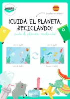Vista previa - Unidades / Secuencias / Situaciones de Aprendizaje - ¡CUIDA EL PLANETA, RECICLANDO! - Portada
