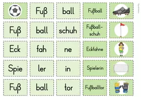 Vorschau - Spiele - Streichholzschachtelwörter Fußball (EM / WM) - Seite 2