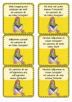 Vorschau - Anderer Materialtyp - Grußkärtchen Willkommen zurück - Seite 3