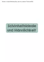 Vorschau - Unterrichtsreihen - Schönheitsideale und Männlichkeit - Seite 2