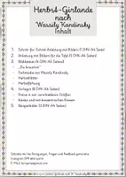 Vorschau - Mal- und Bastelvorlagen - Materialpaket 4x Kunst im Herbst - Seite 2