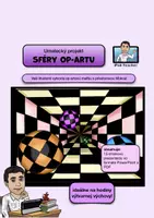 Náhľad - Umelecký projekt: Sféry op-artu - obálka