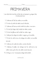 Vista previa - Unidades / Secuencias / Situaciones de Aprendizaje - COMPRENSIÓN LECTORA LAS ESTACIONES - página 3