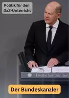 Vorschau - Arbeitsblätter - Der Bundeskanzler (DaZ-Unterricht) - Deckblatt