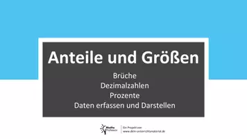 Vorschau - Präsentationen/Tafelbilder - Anteile & Größen ⎮ Einstieg Brüche erkennen (PowerPoint Präsentation 1) - Seite 3
