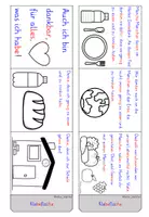 Vorschau - Mal- und Bastelvorlagen - Dankbarkeit Grundschule Klasse 1 & 2 Ethik - Leporello - Seite 3