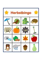 Vorschau - Spiele - Herbstbingo 30 Bingokarten mit Herbstmotiv - Seite 3