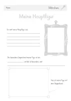 Vorschau - Arbeitsblätter - Hilfe zum Märchen Schreiben (Hauptfigur, Bösewicht und Welt) - Seite 1