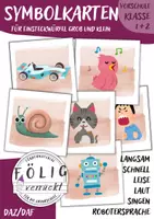 Vorschau - Spiele - Symbolkarten für Einsteckwürfel - Wortschatzsicherung - Deckblatt