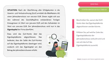 Vorschau - Arbeitsblätter - Kontenabschluss GUV über EK - Seite 2