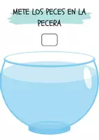 Vista previa - Tarjetas / Manipulativos - METE LOS PECES EN LA PECERA (1-15) - página 3