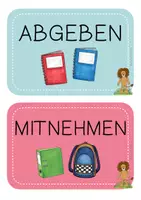 Vorschau - Poster - LÖWENKLASSE Classroom Orga Schilder - Seite 2