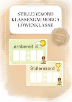 Vorschau - Poster - LÖWENKLASSE Classroom Orga Schilder - Deckblatt