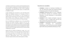 Vorschau - Unterrichtsreihen - Geil: Sprachwandel und gesellschaftliche Entwicklung - Seite 2