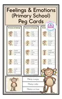 anteprima - Esercizi - Feelings & Emotions - Peg Cards - Pagina di copertina