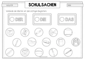 Vorschau - Fördermaterial/Inklusion - SCHULSACHEN Artikelübung - Seite 3