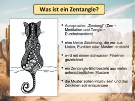 Vorschau - Stundenentwürfe - Kunstprojekt „Zentangle Wüstenlandschaft“ – Deckfarben & Muster Schritt für Schritt - Seite 3