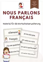 Vorschau - Poster - Nous parlons français - Deckblatt