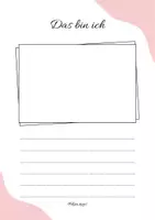 Vorschau - Arbeitsblätter - Das bin ich - Portfoliovorlagen - Seite 2