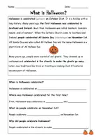 Vorschau - Stationenlernen - What is Halloween? Sachtexte über Halloween - Seite 3