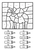 Vorschau - Mal- und Bastelvorlagen - Fiche de calcul sur la ferme - 4 fiches de calcul (français) - Seite 3