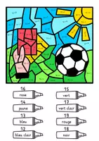 Vorschau - Arbeitsblätter - Fiche de calcul sport - 4 fiches de calcul (français) - Seite 1