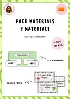 Vista previa - Refuerzo / NEE / Materiales de apoyo - Mega pack LLENGUA CATALANA - página 2