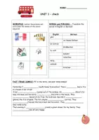 Vorschau - Arbeitsblätter - CHECK Unit 1, MORE 2: First day back at school - Deckblatt