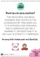 anteprima - Flashcard - School Supplies FLASH CARDS - Pagina 1