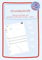 Vorschau - Arbeitsblätter - Grundschrift flüssig schreiben - Lola Heft 1 (Einsterns Schwester) - Deckblatt