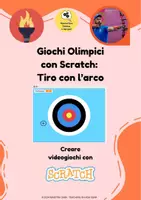 anteprima - Materiale interattivo - Giochi olimpici con Scratch TIRO CON L'ARCO - Pagina di copertina