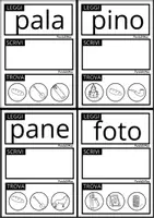 anteprima - Esercizi - Gioco Leggi, scrivi, trova st. minuscolo - Pagina 3