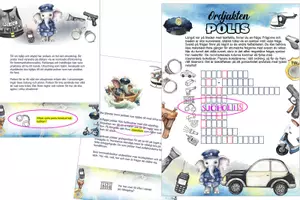 förhandsvisning - SOS Del 1 Polisen – Faktatexter, Ordjakt, tärningsspel - sida 1