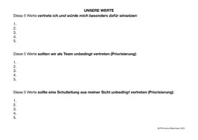 Vorschau - Anderer Materialtyp - Schulentwicklung 5: Unsere Werte - Seite 3