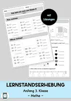 Vorschau - Arbeitsblätter - Materialpaket Lernstandserhebungen 3. und 4. Klasse - Mathe/Deutsch - Seite 1