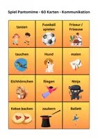 Vorschau - Spiele - Pantomime - 60 Kärtchen - Sprache & Kommunikation - Deutsch - Seite 2