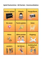 Vorschau - Spiele - Pantomime - 60 Kärtchen - Sprache & Kommunikation - Deutsch - Seite 3