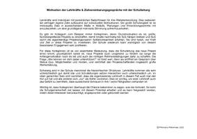 Vorschau - Lehrpläne/Lehrermaterial - Schulentwicklung 3: Zielvereinbarung & Motivation (Tabelle & Bsp) - Seite 3