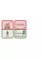 Vorschau - Spiele - Mini-Lesespiel Anlaute Advent / Weihnachten - Seite 3
