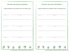 Vorschau - Stundenentwürfe - 1. Glücksstunde: Was macht mich glücklich? - Seite 2