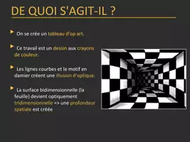 Aperçu - Préparation de séquence / Séquence complète - Projet artistique : Tunnel Op-Art - Page 2