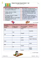 Vorschau - Test - Englischtest / Klassenarbeit zu Simple Past oder Present Perfect mit Lösungen für die 6. / 7. Klasse - Seite 2