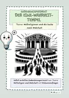 Vorschau - Unterrichtsreihen - Ethik Klasse 9+10 Materialpaket 6 komplette Unterrichtseinheiten - Seite 1
